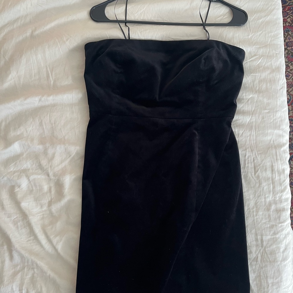 Black Strapless Dress